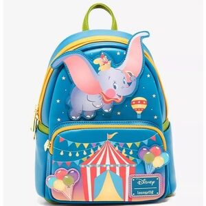 Great Condition Disney Dumbo Circus Tent Mini Loungefly Backpack